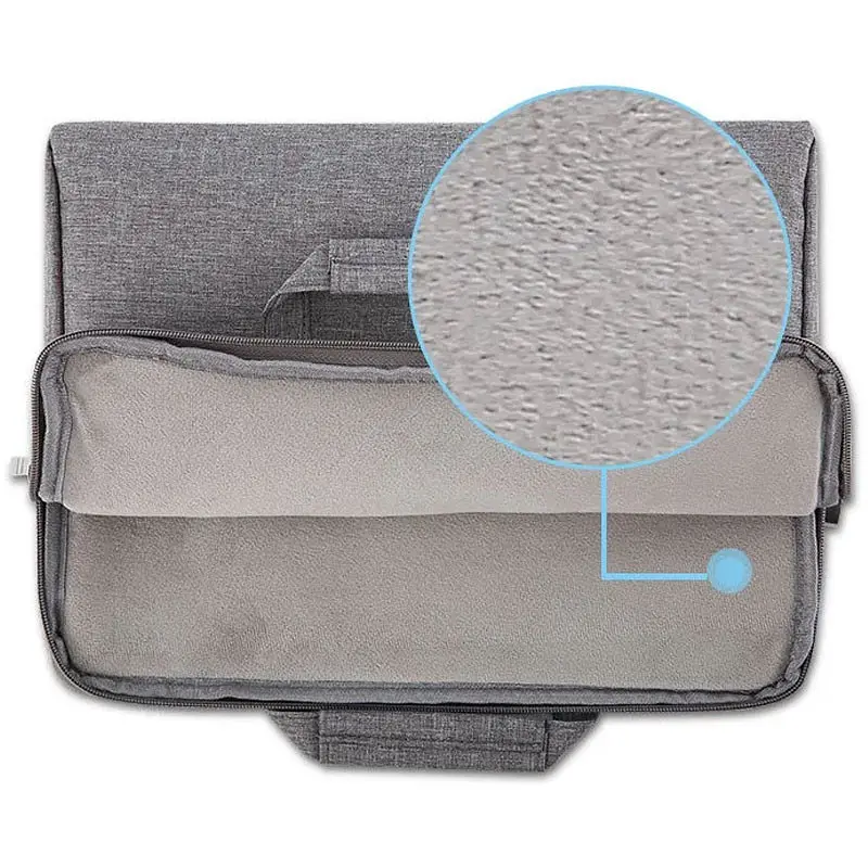 Сумка для ноутбуку Denim with Straps 13/14.2'' Grey - фото 2