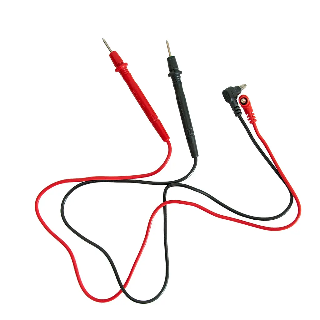 Щупы игольчатые для мультиметра Multimeter CAT-III, набор тестовых проводов красный и черный - фото 5