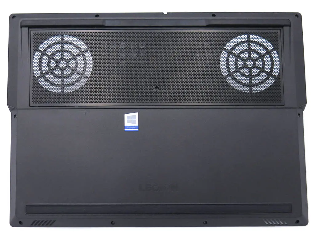 Корпус для ноутбука Lenovo Legion Y530, Y530-15ICH (Нижня кришка (корито)) Black - фото 3