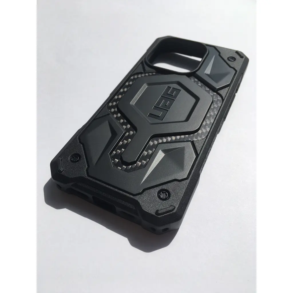 Протиударний чохол UAG Monarch Pro MagSafe (Original) для iPhone 16 Pro (6.3") Carbon Fiber 114456114242 - фото 5