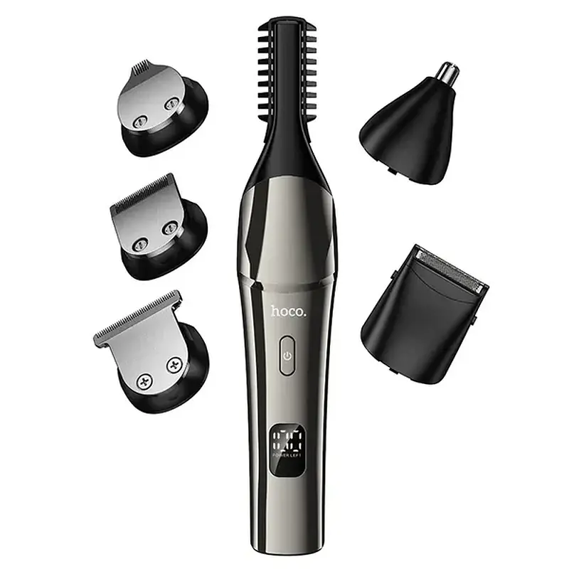 Машинка для стрижки HOCO HP26 Metal Gray 6942007672771 - фото 3
