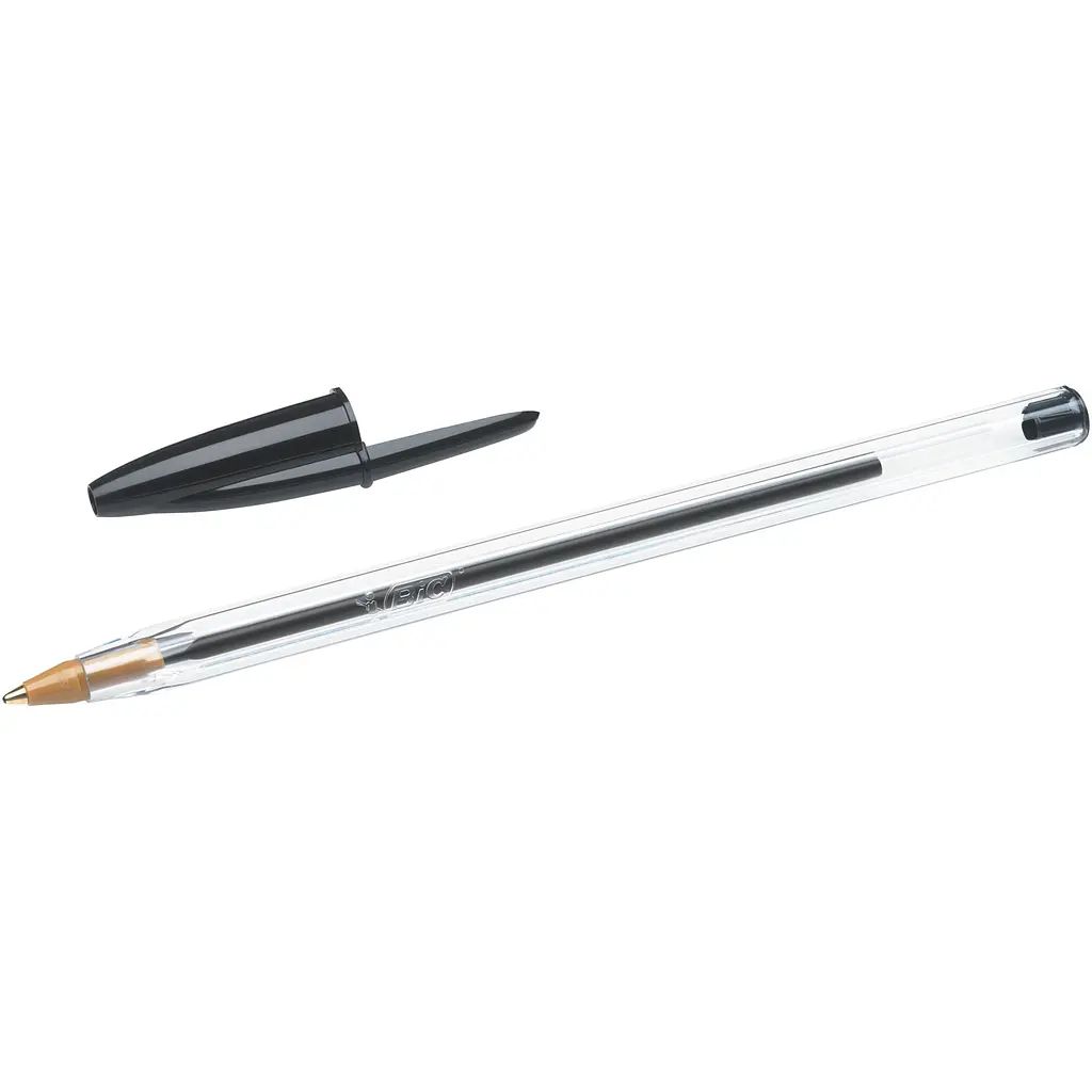 Ручка кулькова BIC Cristal Original, 0,32 мм, 4 кольори 4 шт. (8308621) - фото 4