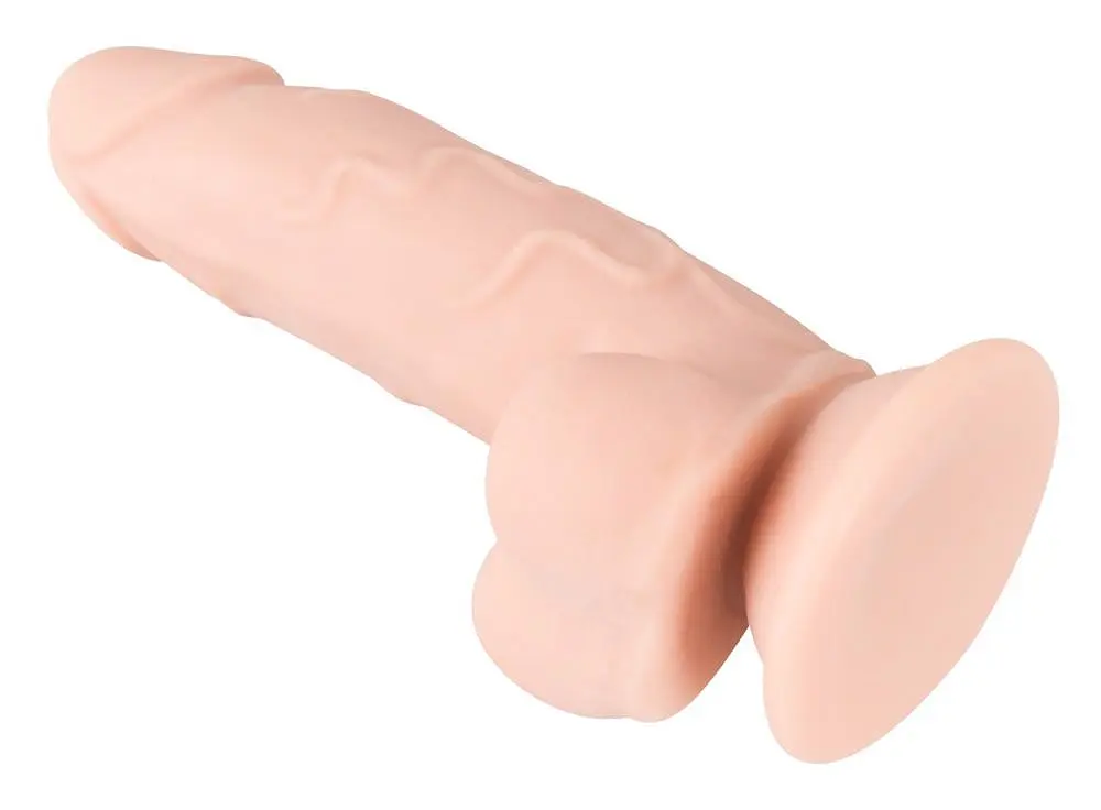 Фалоімітатор Orion Nature Skin Small Bendable 17 см тілесний - фото 5