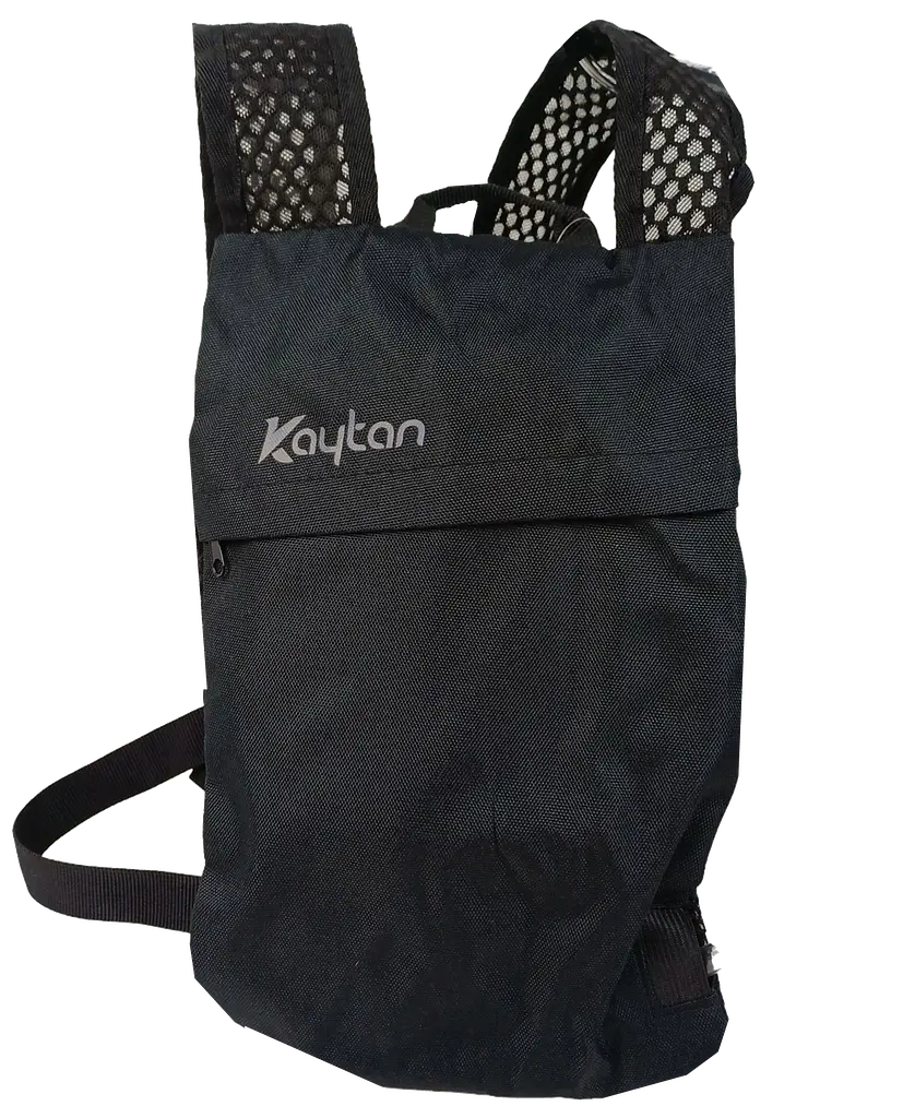 Велорюкзак Kaytan Backpack 1L ультралегкий з дихаючою спинкою Чорний - фото 2