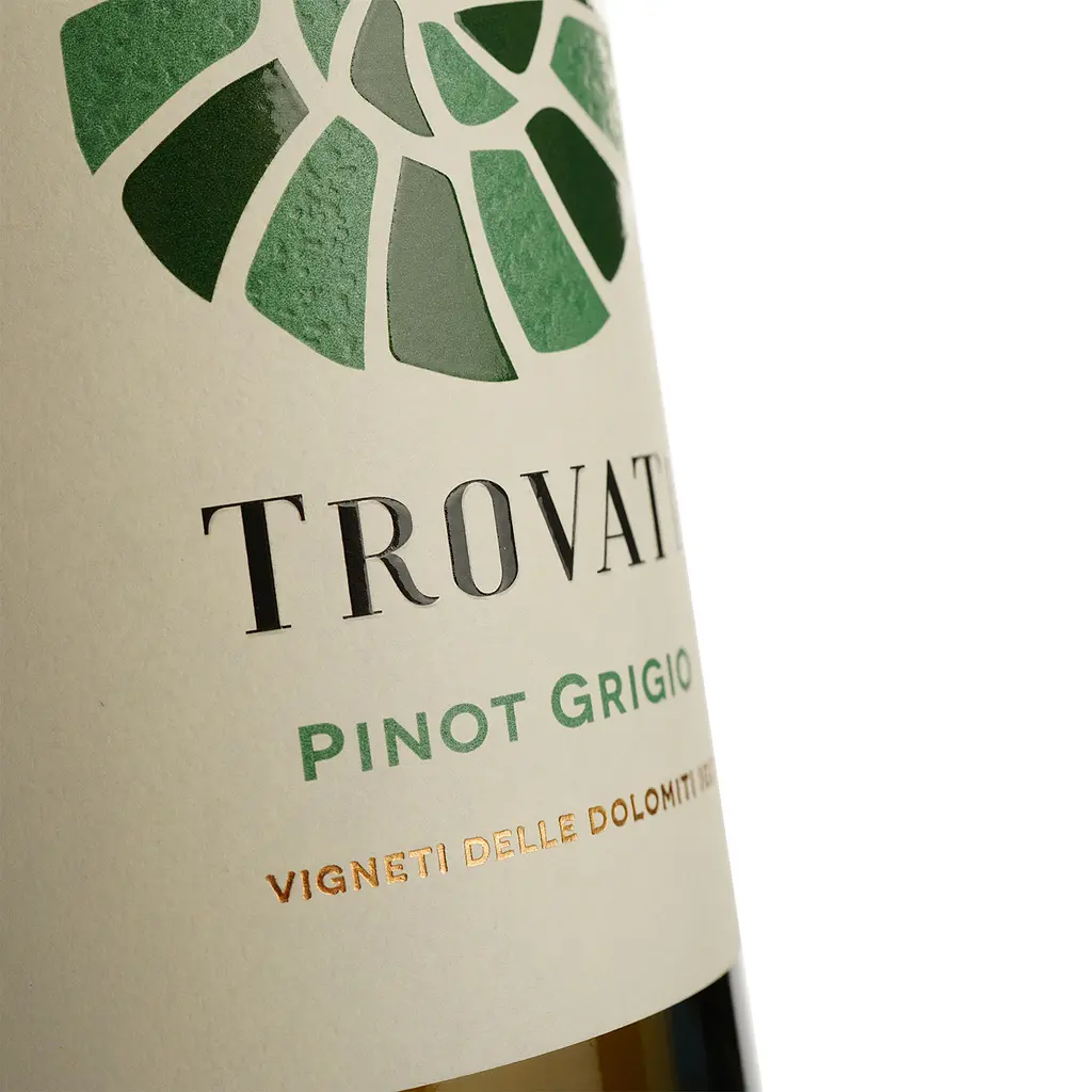 Вино Trovati Pinot Grigio Vigneti delle Dolomiti IGT белое сухое 0.75 л - фото 3