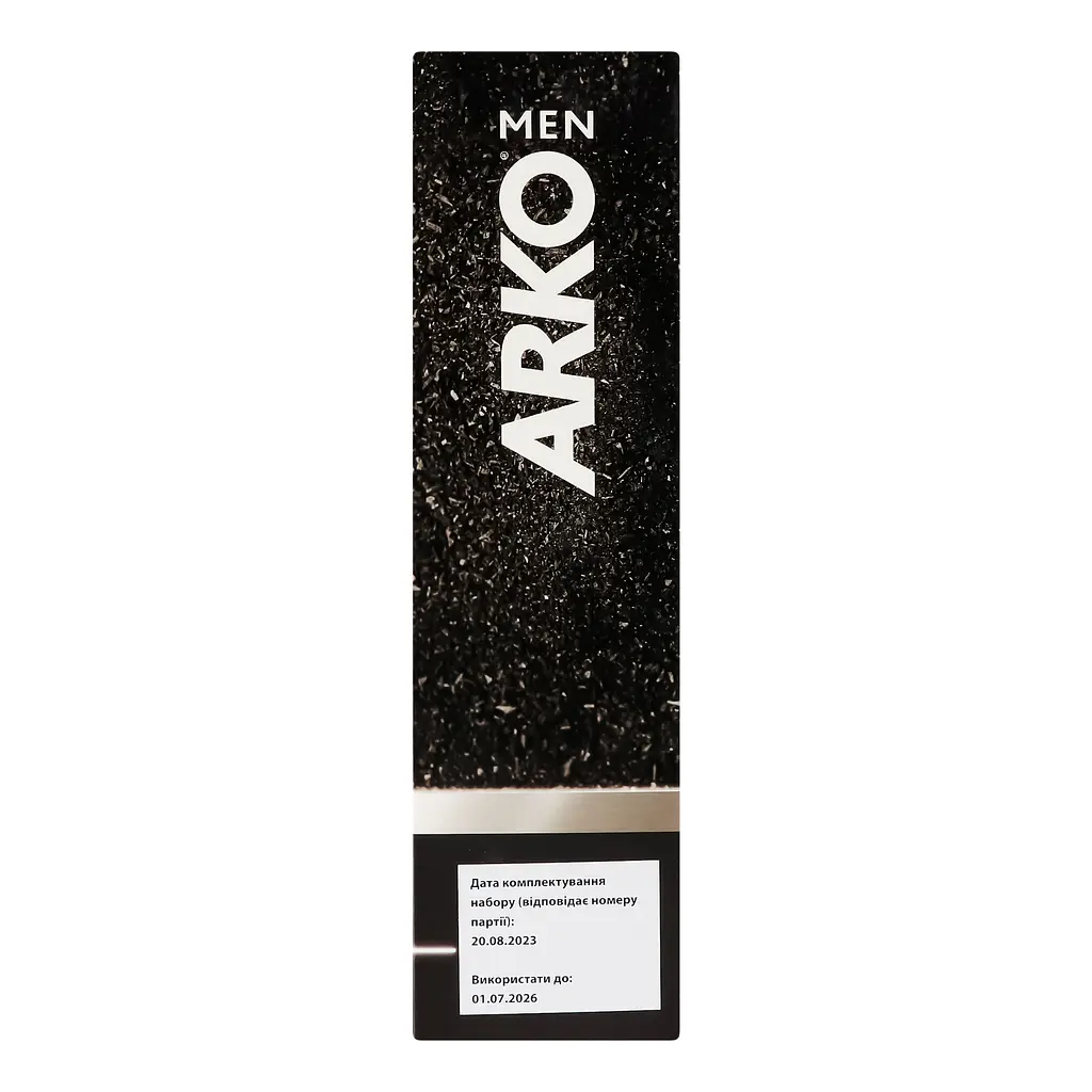 Подарунковий набір Arko Men Black: Гель для гоління 200 мл + Гель для душу 260 мл - фото 5