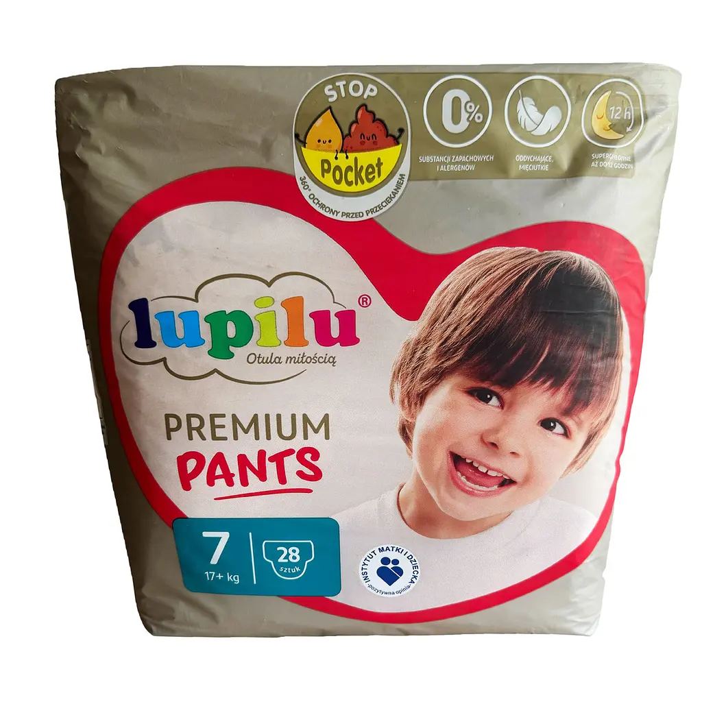 Підгузки-трусики Lupilu Premium Pants 7 (17+ кг) 28 шт