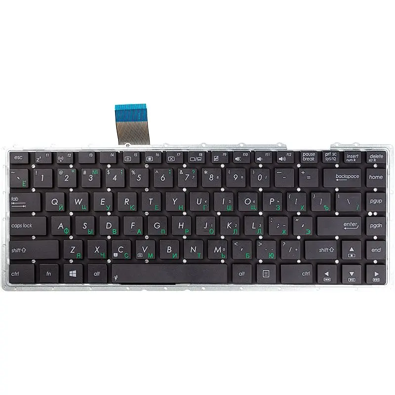 Клавіатура для ноутбука ASUS X450J, A450CC, чорний, без фрейму (KB310725)