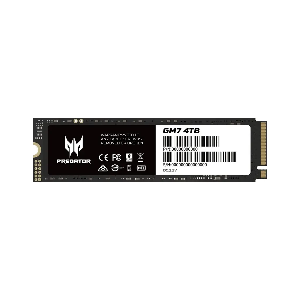 Накопичувач SSD M.2 2280 4TB GM7 Acer Predator (BL.9BWWR.120) - фото 5