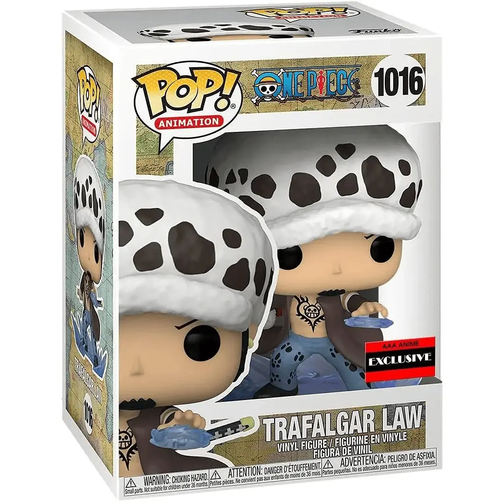 Фигурка Funko Pop Ван Пис Трафальгар One Piece Trafalgar 10 см Exclusive OP T E 1016 - фото 3