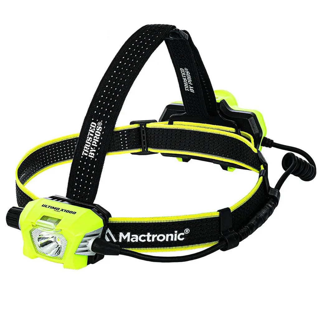 Ліхтар налобний Mactronic Ultimo X1000 (1000 Lm) Cool White/Red Type-C Recharg Helmet Kit (PHL0012) - фото 11