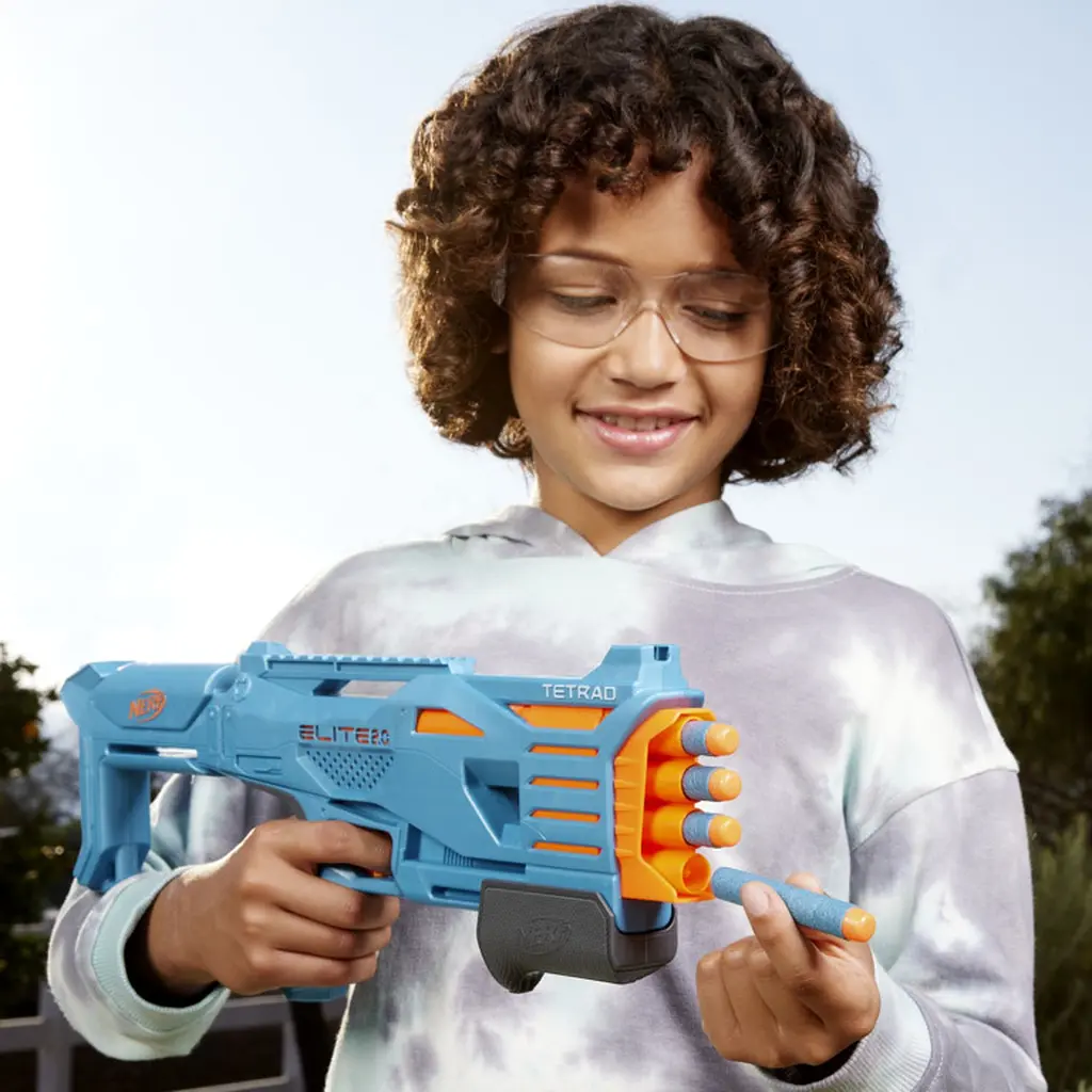 Бластер Hasbro Nerf Elite 2.0 Tetrad QS 4, з 4 стрілами (F5025) - фото 5