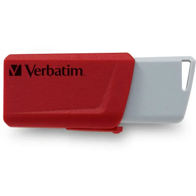 USB флеш накопичувач Verbatim 3x16GB Store 'n' Click Red/Blue/Yellow USB 3.2 (49306) - фото 10