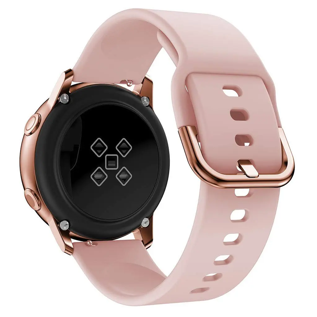 Ремінець BeWatch New 20мм для Samsung Galaxy Watch 42мм \ Active Рожевий (1012311) - фото 3