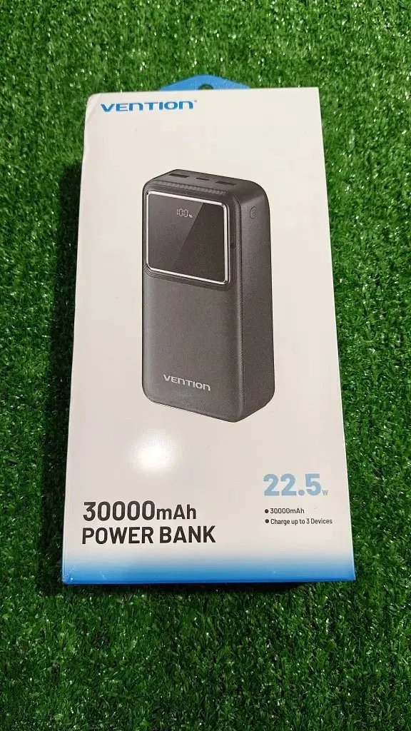 Зовнішній акумулятор Vention FHM 30000mAh 22.5W Power bank чорний - фото 6