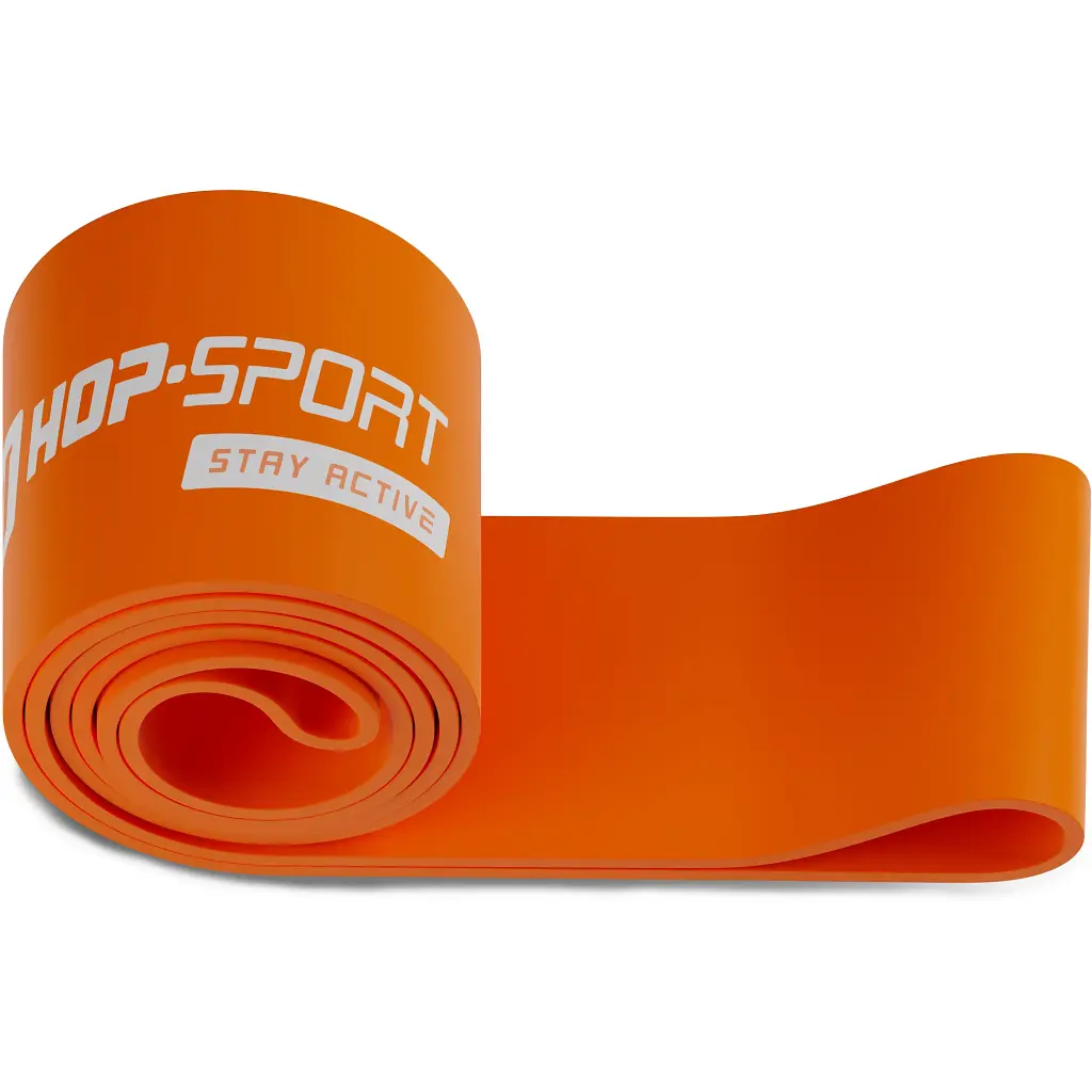 Резинка для фитнеса Hop-Sport 37-109 кг HS-L083RR оранжевая - фото 3