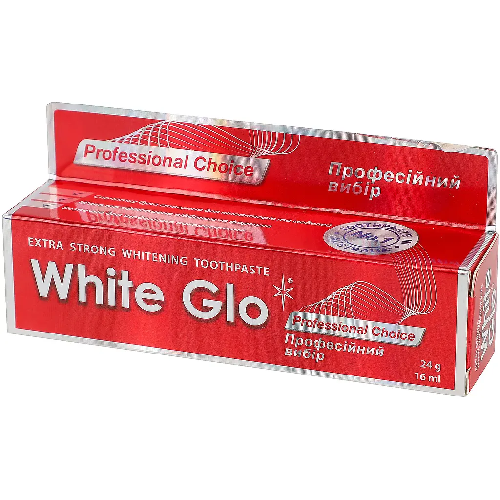 Відбілююча зубна паста White Glo професійний вибір 24 г - фото 4