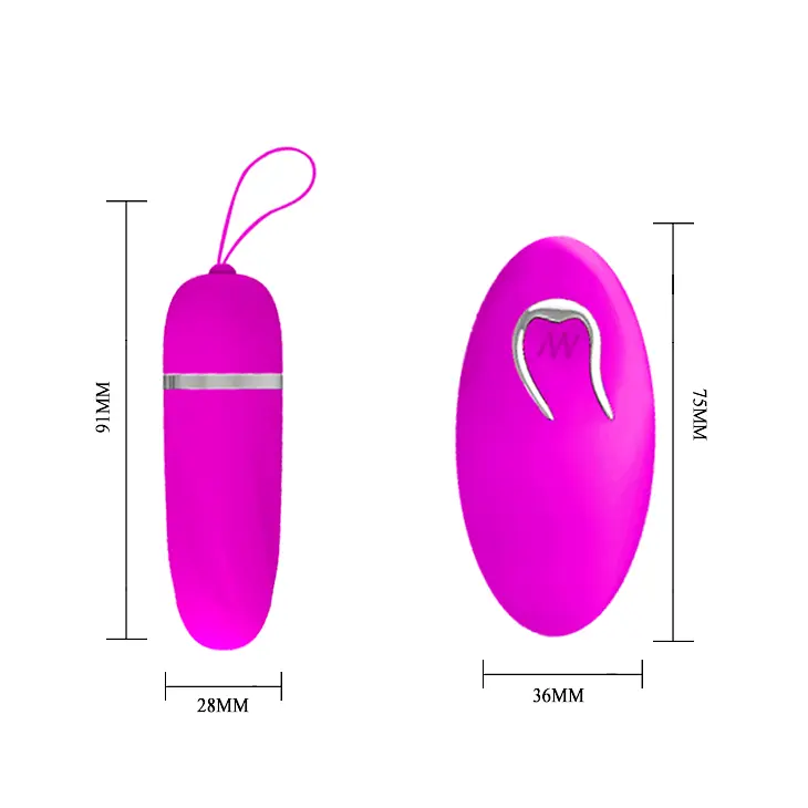 Віброяйце Pretty Love Debby Vibrating Egg Purple - фото 4