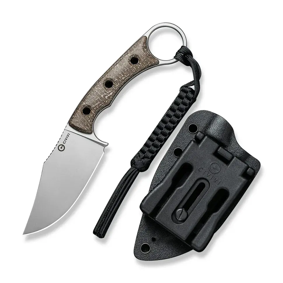 Ніж Civivi Midwatch Bead Blast Blade Brown Micarta (C20059B-2)