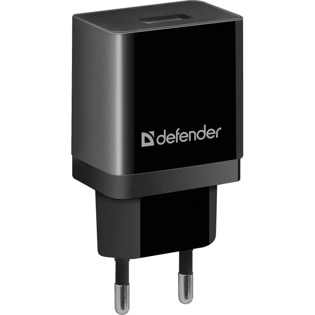 Зарядное устройство Defender 1xUSB 11W 2.1А EPA-10 черный пакет (83572) - фото 3