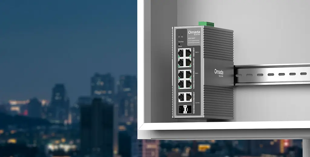 Промисловий комутатор IES210GPP 8xGE (PoE), 120W, 2xGE/SFP, WebSmart TP-Link teh0018290 - фото 5