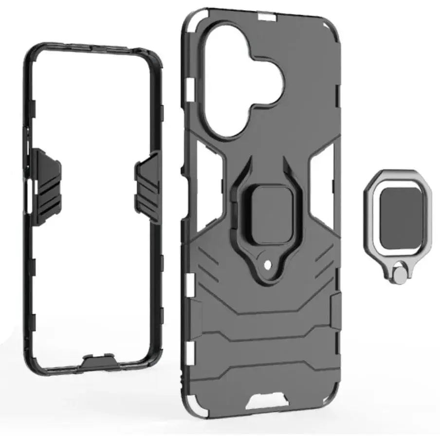 Чохол бампер Primolux Ring Armor для Xiaomi Redmi 13 4G Black - фото 2