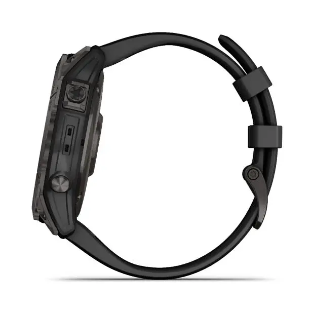 Garmin Fenix 7X Sapphire Solar Black DLC Titanium w. Black Band (010-02541-22/23) - фото 2