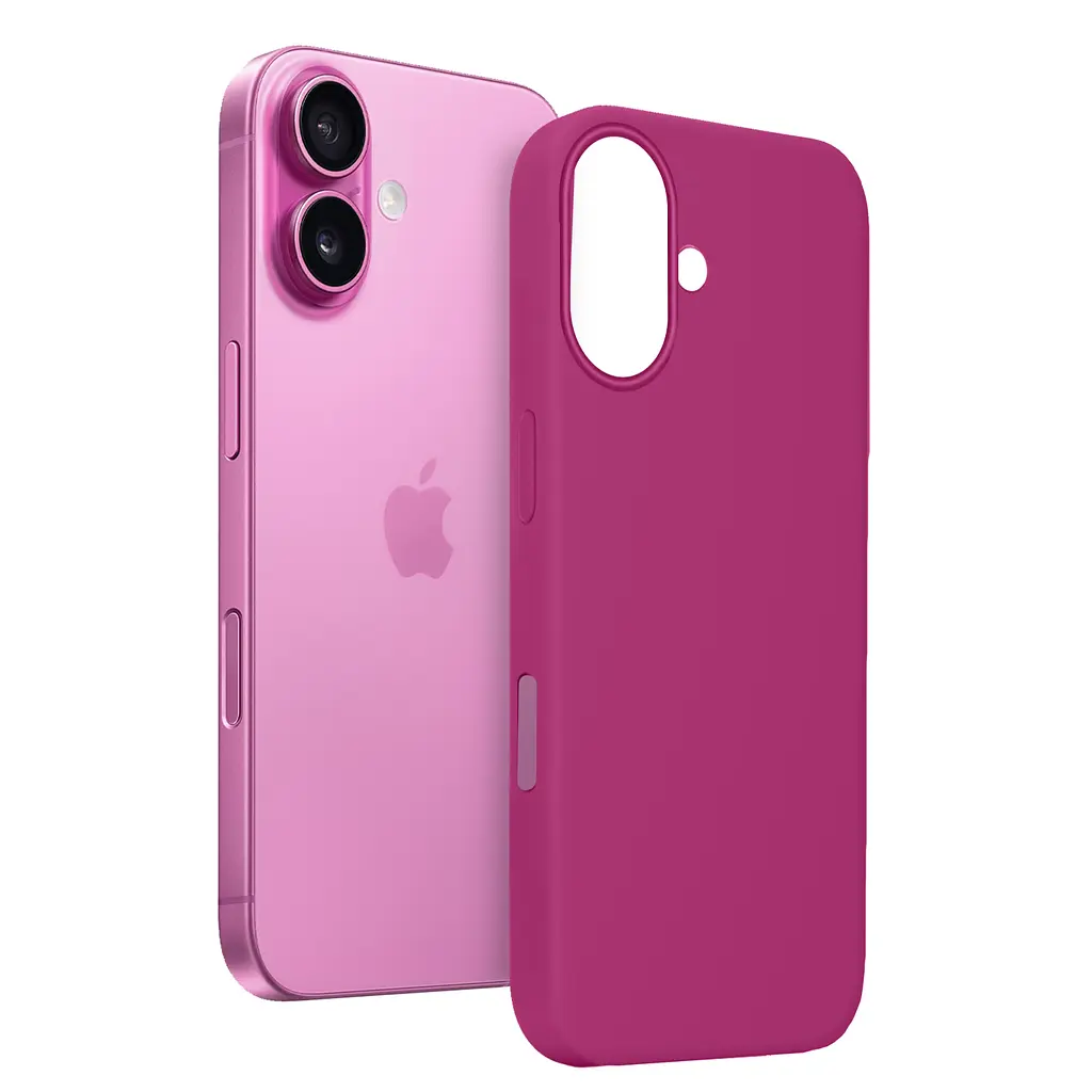 Чохол MAKE Apple iPhone 16 Silicone Magnet Pro Fuchsia - фото 3