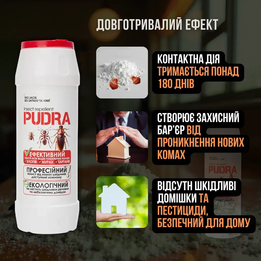 Комплект від бліх для 2-кімнатної квартири Venom суспензія+пудра Pudra - фото 14