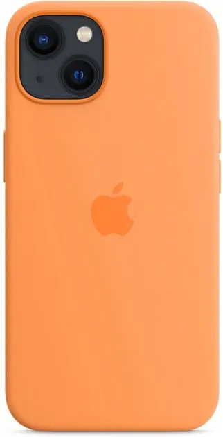 Чохол Silicone Case з MagSafe для Apple iPhone 13 (6.1) (Marigold) ААА [71643] - фото 3