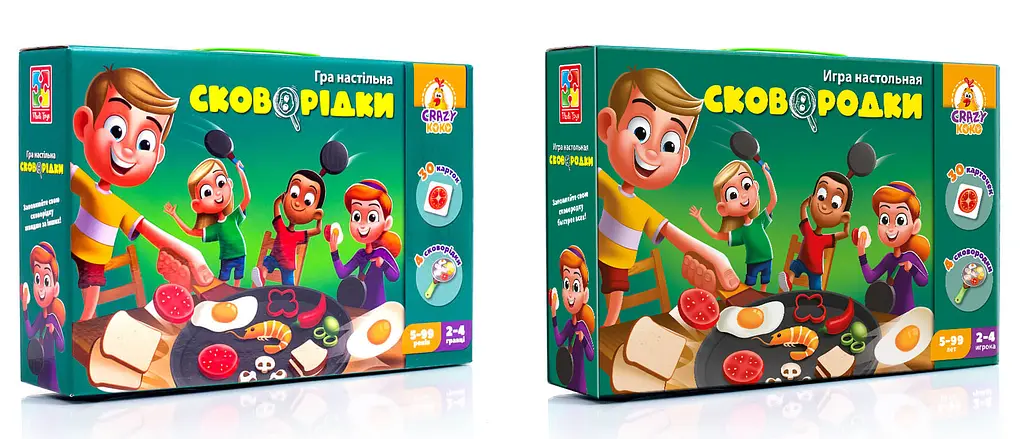Гра на скорость, Сковородки, Vladi Toys, VT2309-01 - фото 3