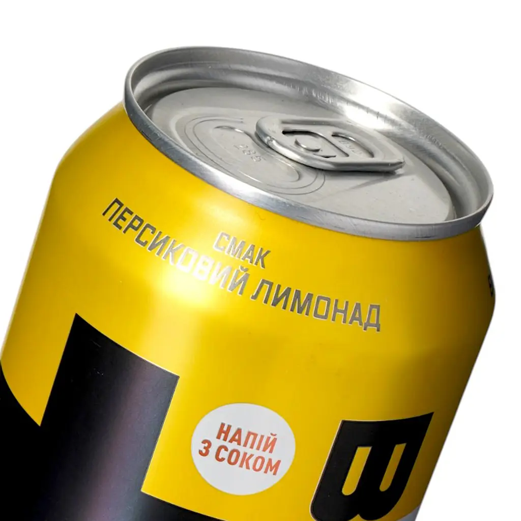 Напій енергетичний Battery Juiced Peach Lemonade безалкогольний соковий середньогазованний 0.5 л - фото 4