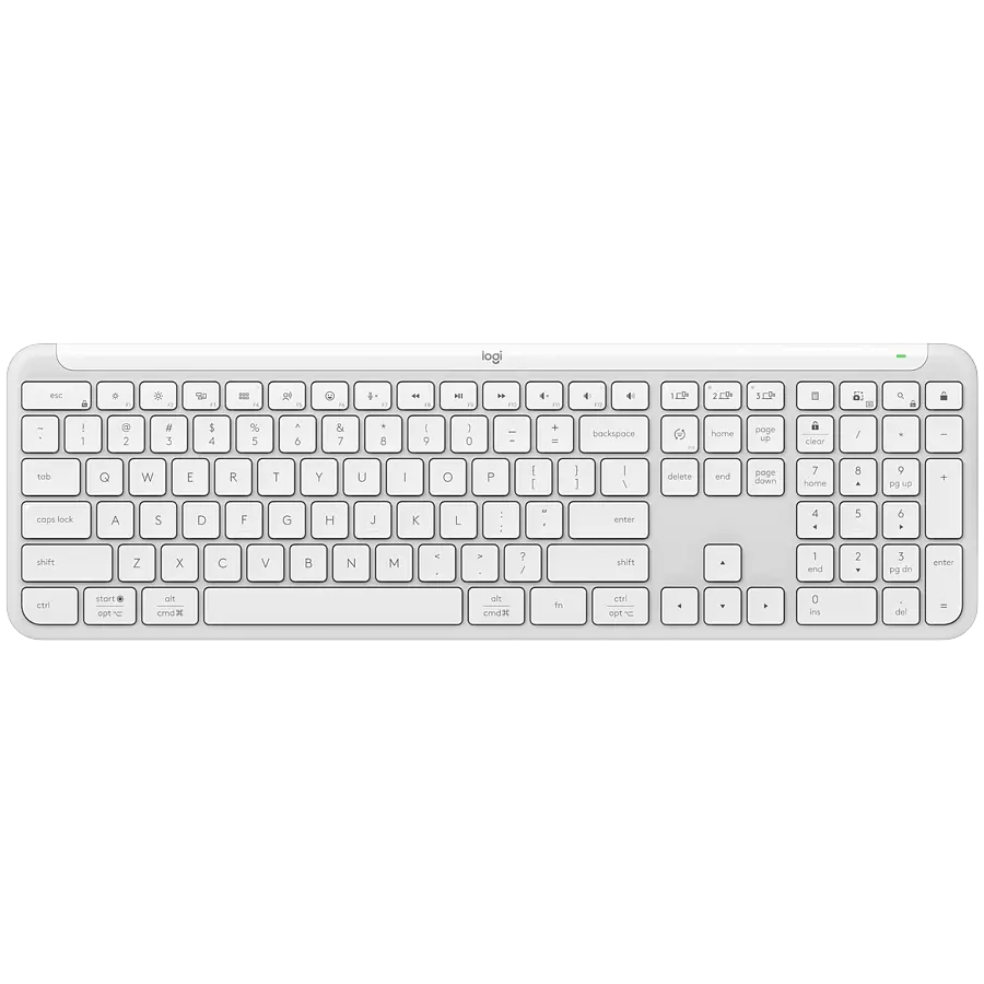 Клавіатура Logitech Signature Slim Wireless K950 Off Білий (920-012466)