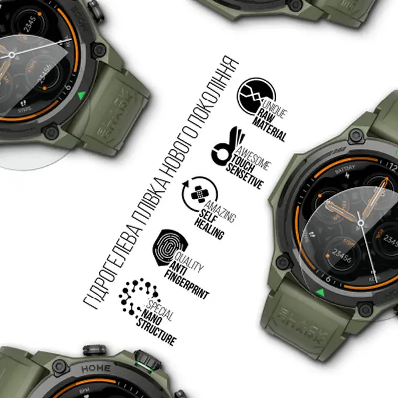 Плівка захисна Armorstandart hydrogel Black Shark GS3 6 pcs (ARM90854) - фото 2