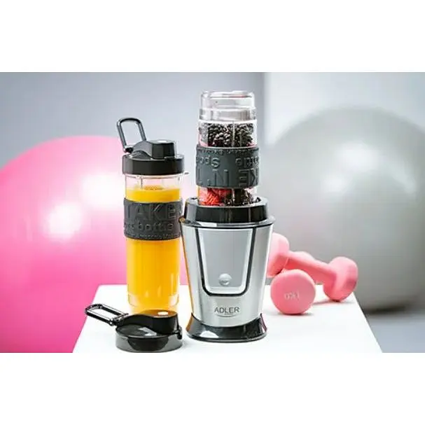 Блендер с охлаждающим картриджем Adler AD 4081 800 Вт 2 бутылки - фото 5