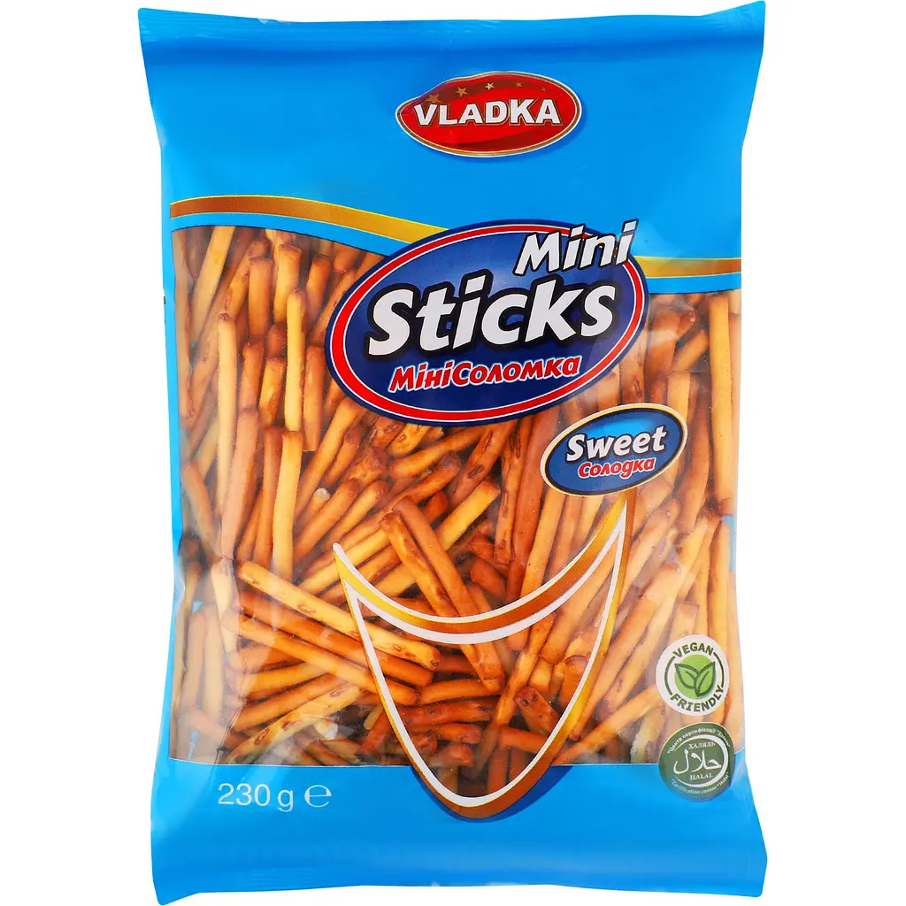 Соломка солодка Vladka mini sticks 230г