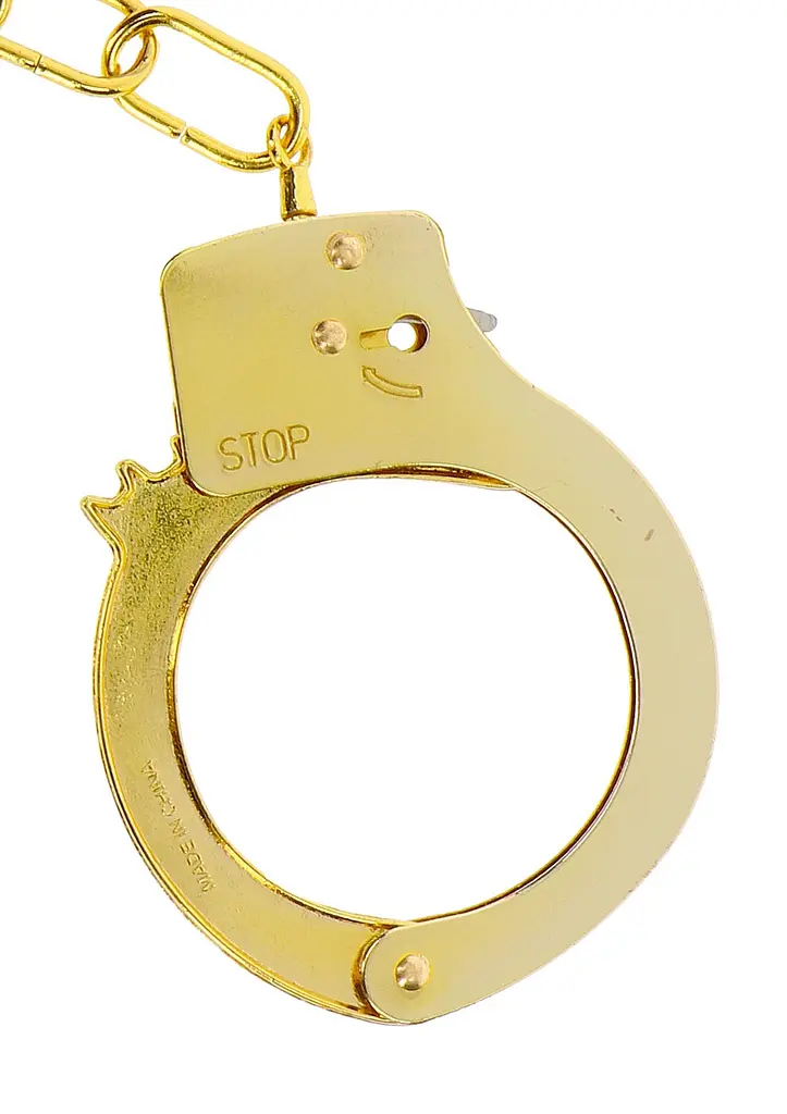 Наручники Toy Joy Fun Cuffs золотой - фото 3