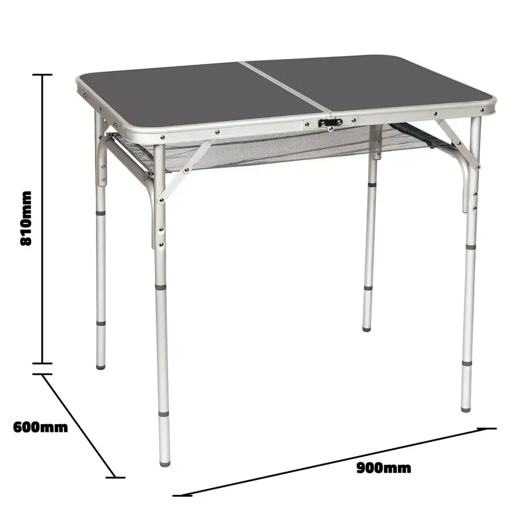 Стіл Bo-Camp Case Model 90x60 cm Grey (1404393) - фото 7
