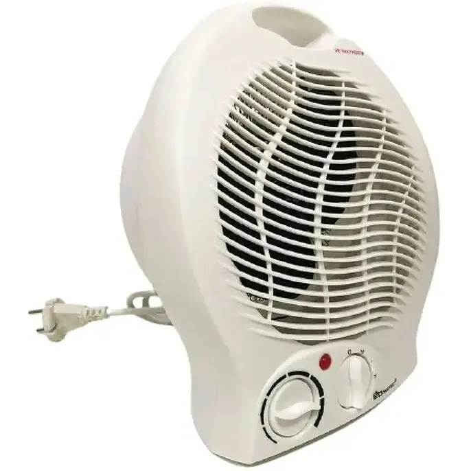 Тепловентилятор (дуйка) Domotec MS-5902 электрический для обогрева дома с защитой от перегрева, индикатором включения, терморегулятором 2000 Вт - фото 2