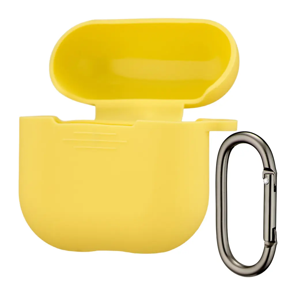 Чохол Silicone Case 1,2mm for AirPods 4 жовтий