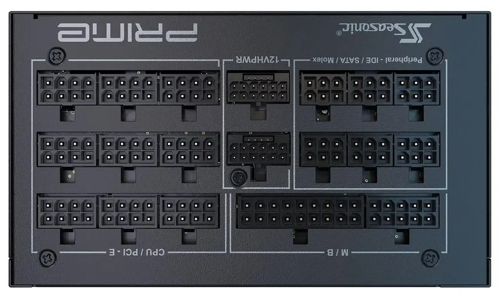 Блок живлення Seasonic Prime TX 1600W ATX 3.0 80+ Titanium (PRIME-TX-1600-ATX30) - фото 6