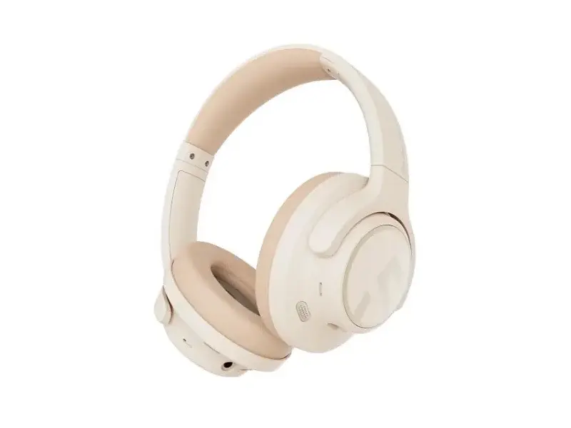 Навушники з мікрофоном SoundPEATS Space Beige