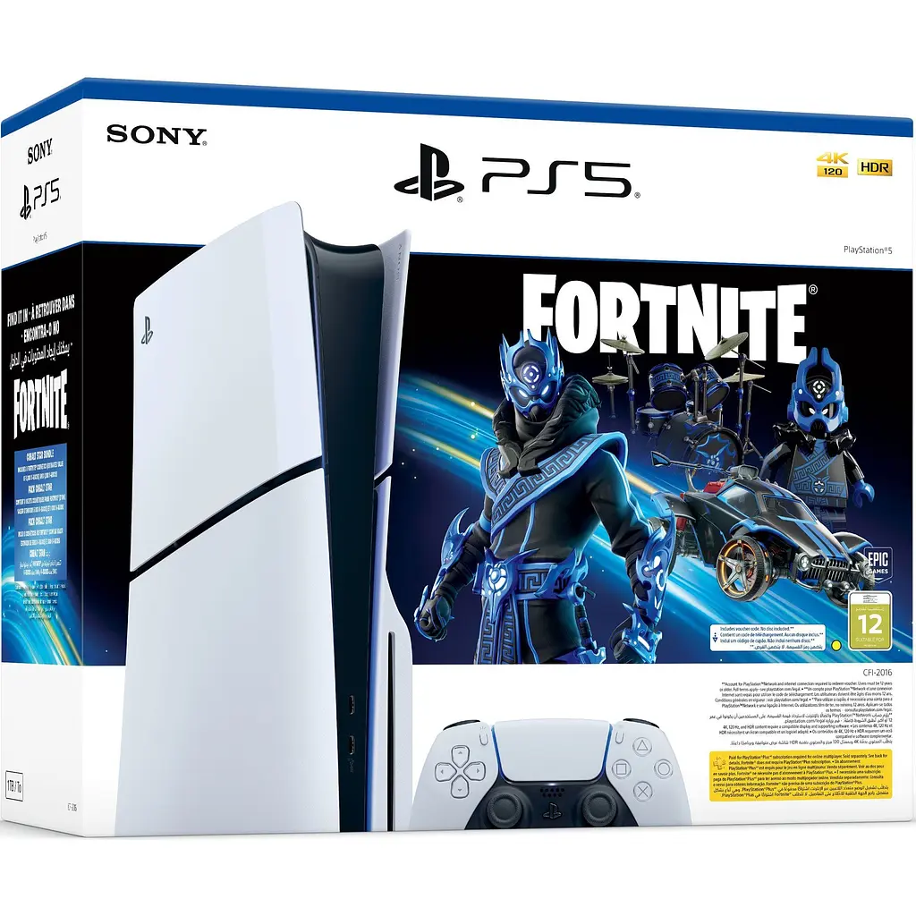 Ігрова консоль Sony PlayStation 5 Slim 1TB Fortnite Cobalt Star Bundle [1000045165] [122714] - фото 8