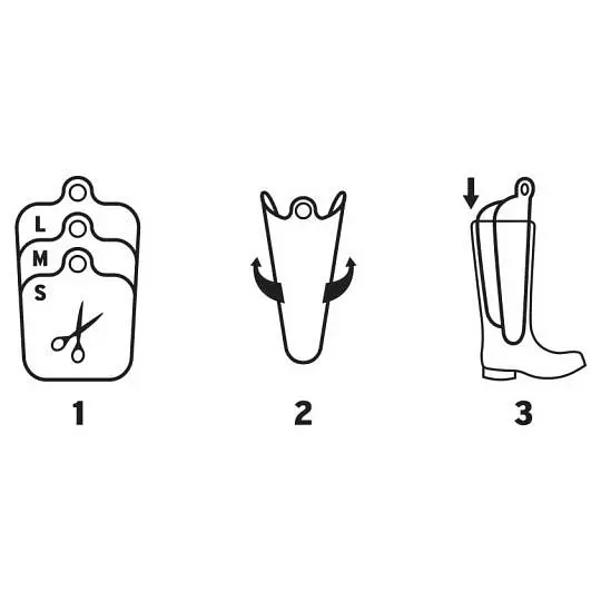 Набор вкладышей для хранения обуви Handy Home 43.5 х 26 см 1 пара черный (SB-13) - фото 6