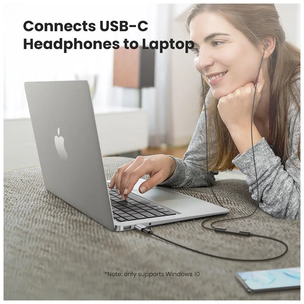 Перехідник USB 3.0 AM to USB-C F gray Ugreen (50533) - фото 5