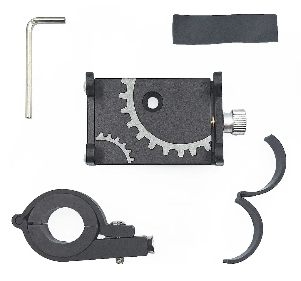 Велосипедный держатель для телефона A-Bike 087 5,5-10 см алюм. черный (G0001284) - фото 3