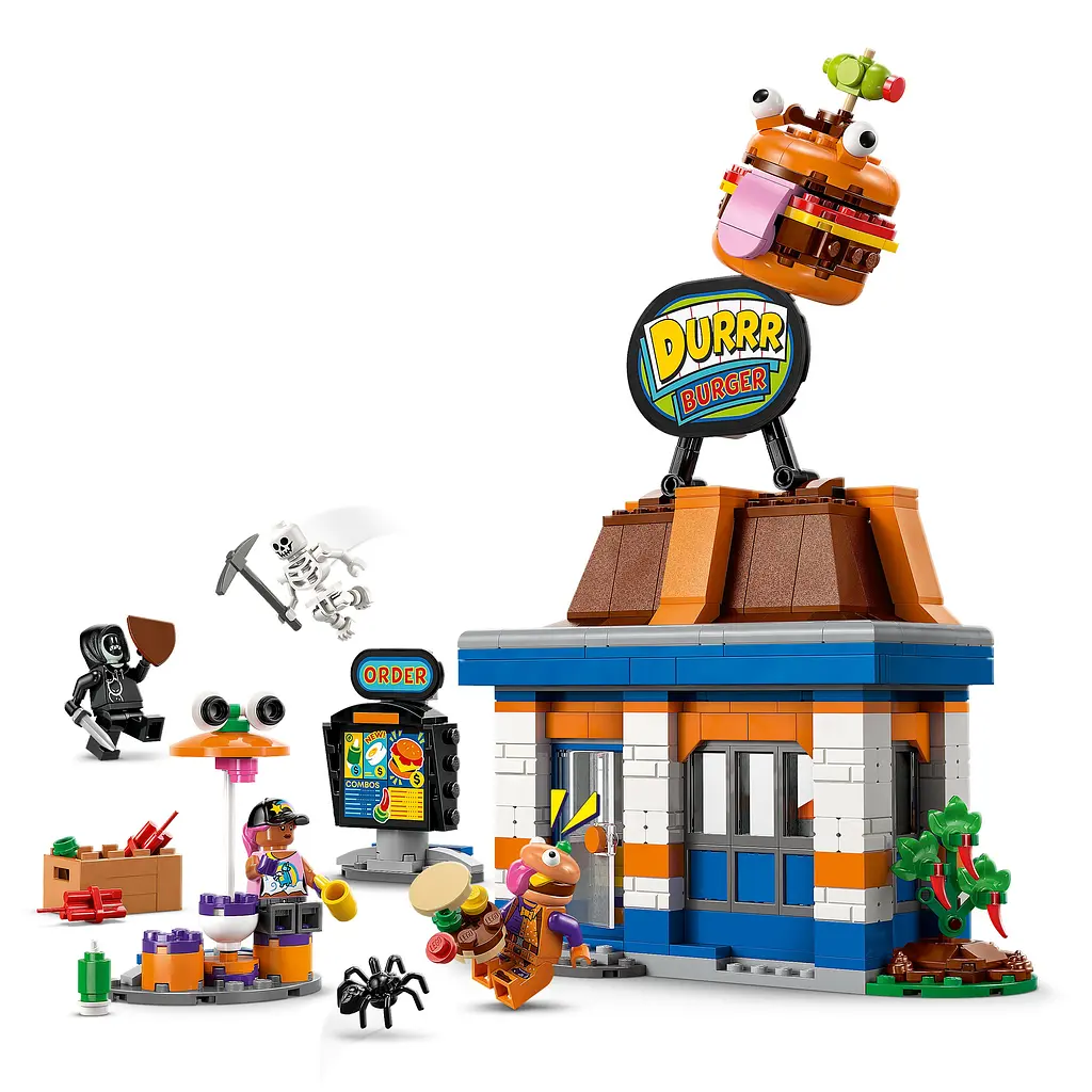 Конструктор LEGO Fortnite Durrr Burger ресторан 546 деталей (77076) - фото 3