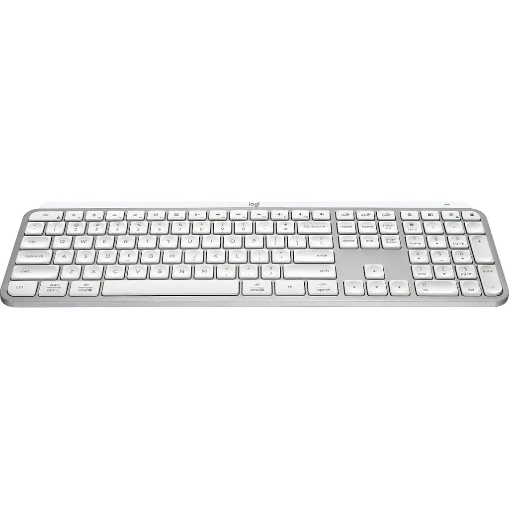 Клавіатура Logitech MX Keys S Wireless Pale Grey (920-011588) - фото 4