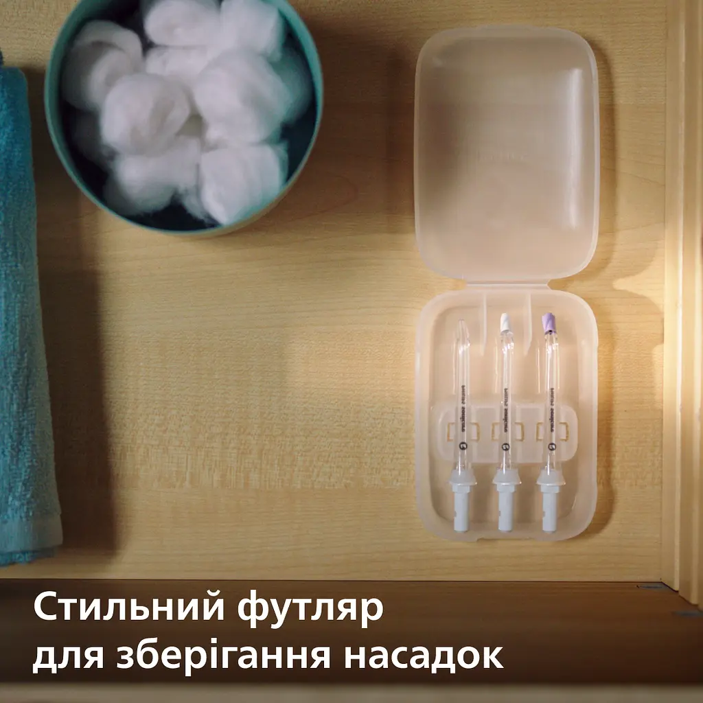 Ирригатор Philips Sonicare Power Flosser 7000 белый (HX3911/40) - фото 8