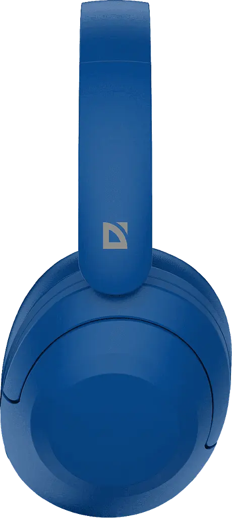 Навушники бездротові Defender FreeMotion B490 bluetooth стерео гарнітура + USB-C + 3.5 синя (63491) - фото 6